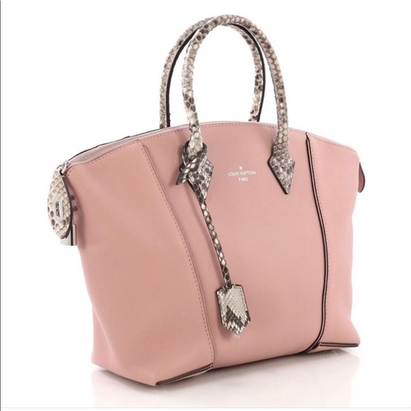 Louis Vuitton LockIt Pink Python PM - Picture 2 of 7